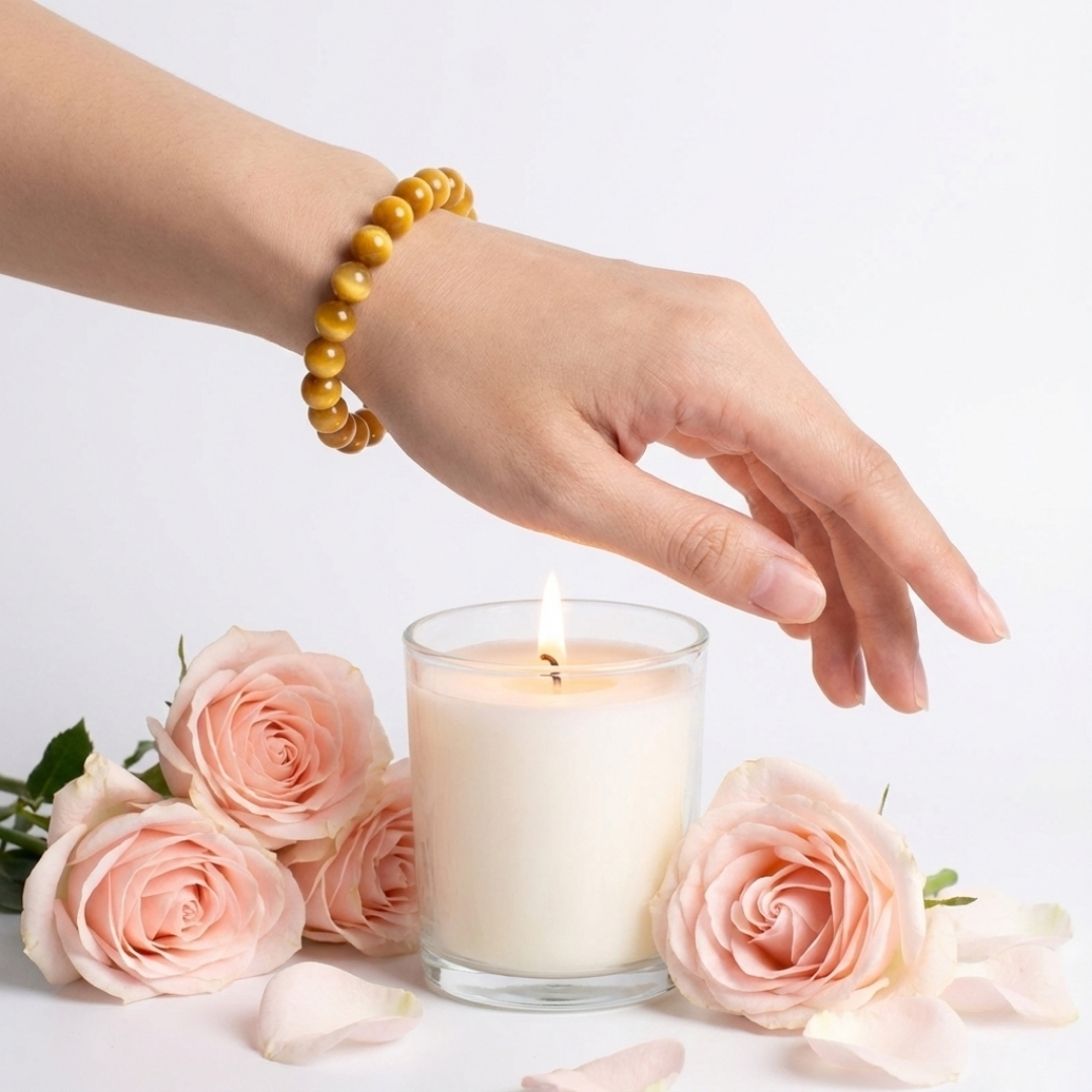 Intuition Cat Eye Natural Stone Bracelet